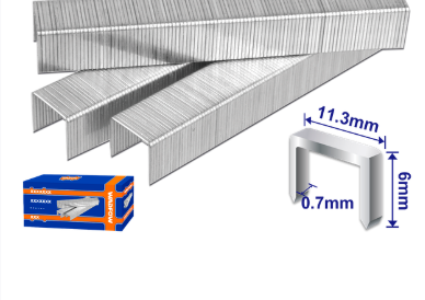 Đinh bắn ghim chữ U 6x0.7mm Wadfow WNA0706