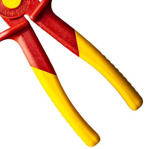 Kìm nhựa đa năng cách điện 1000V, chống đoản mạch Knipex 986201