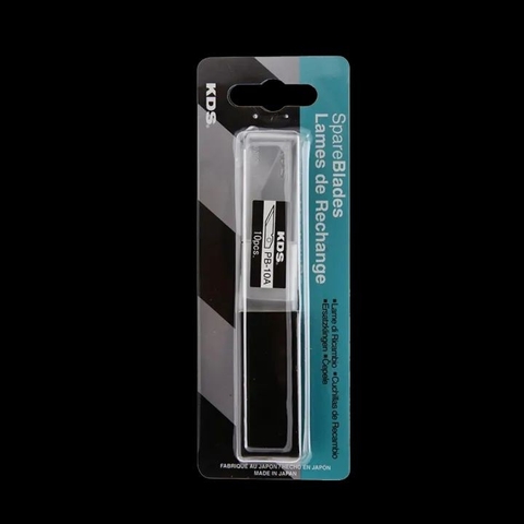 Lưỡi dao trổ kỹ thuật xéo 30 độ cho dao P-11 (hộp 10 cái) Kds PB-10AF