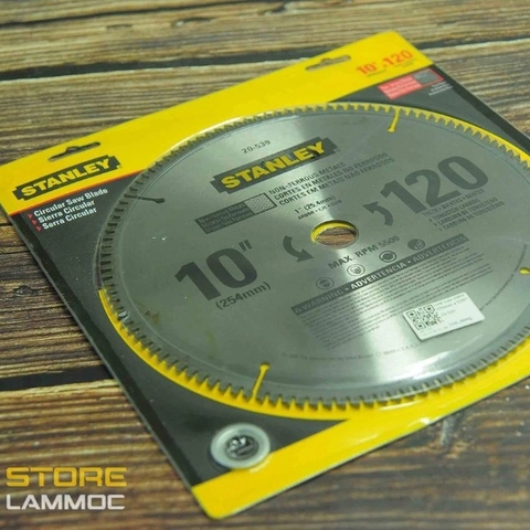 Lưỡi cưa nhôm 255mm x 120T Stanley 20-539