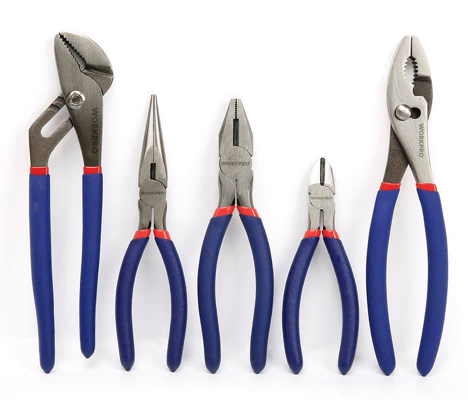 Bộ kìm 5 chi tiết WORKPRO W001307