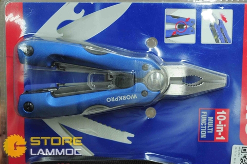 Kìm đa năng 10 trong 1 Workpro W014005