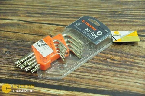 Bộ chìa lục giác sao 9 trong 1 Truper 15554 TORX-9