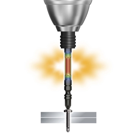 Mũi bắn vít bake 4 cạnh PH2 dài 85mm Anex ABR-14M+2x85 có từ tính