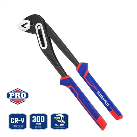 Kìm mỏ quạ chất liệu CR-V 12inch (300mm) Workpro WP231029