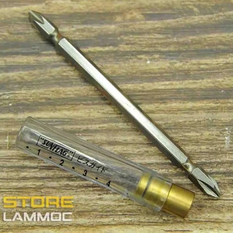 Đầu vặn vít dài và ống giữ No.BG-110 SUNFLAG