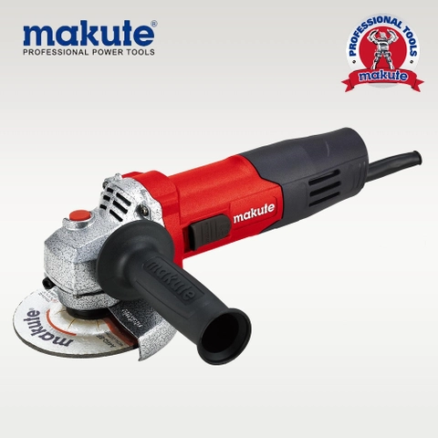 Makute AG016-S-RED | Máy mài góc (công tắc hông)