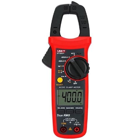 Ampe kìm UNI-T UT203+ (AC/DC 400A,True RMS)