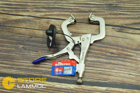 Kìm kẹp chữ C 160mm và 450mm Workpro W031077 , W031079