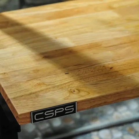 Bàn dụng cụ cao cấp nâng bằng cơ, có bánh xe 157cm CSPS-BDC VNLT157XDB12