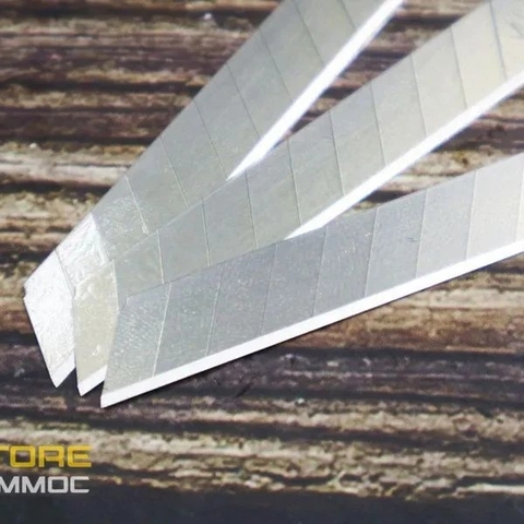 Lưỡi dao rọc giấy 9mm cho dao S-18 (hộp 10 cái) Kds SB-10H