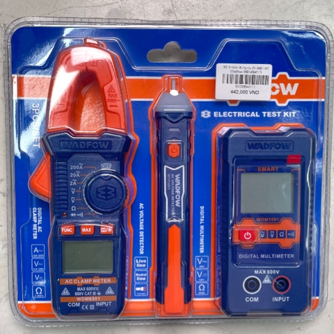 Bộ 3 món dụng cụ đo điện AC Wadfow WDM94011