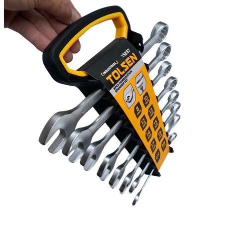 Bộ 8 khóa vòng miệng Tolsen 15887