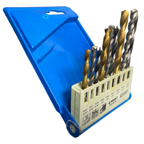 Bộ 9PCS mũi khoan đa năng Cmart  A0120-09