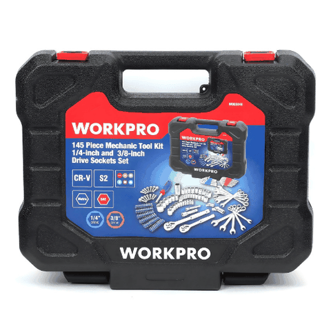 Bộ Dụng Cụ Đa Năng W003046 – 145 Chi Tiết, Thép CR-V Bền Chắc