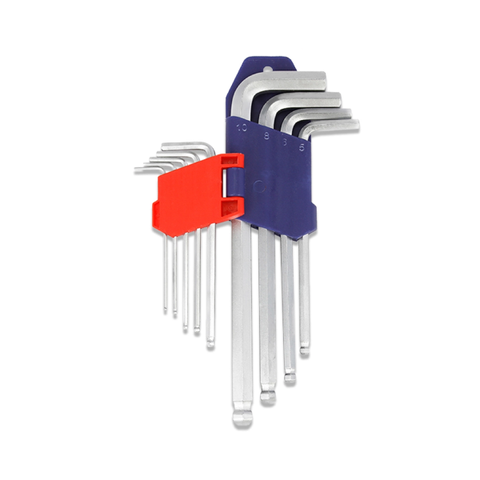 Bộ lục giác đầu bi hệ mét CR-V Workpro WP222006