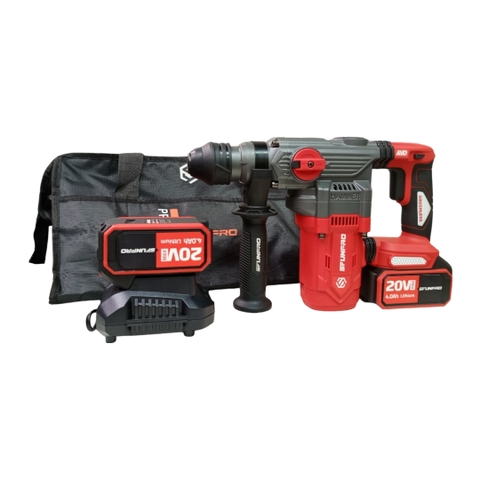 Bộ máy khoan bê tông pin 2 chức năng pin (2 pin + 1 sạc) Sfunpro SFD20D30A.2