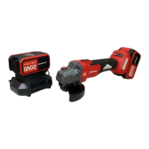Bộ máy mài góc pin 100mm (2 pin +1 sạc) Sfunpro SFD20G100A.2