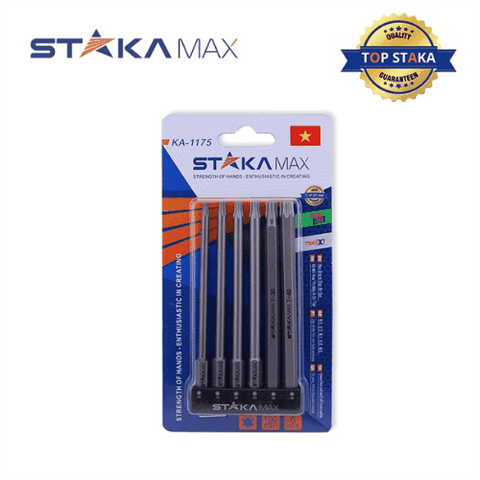 Bộ mũi bắn vít bông sao 6 cái Stakamax KA-1175
