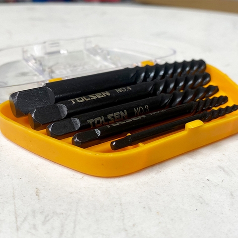 Bộ mũi khoan ốc gẫy Tolsen 33505