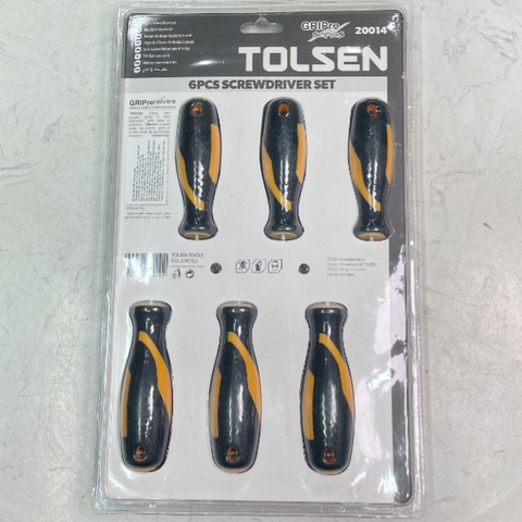 Bộ tua vít cán mềm 6 cây Tolsen 20014