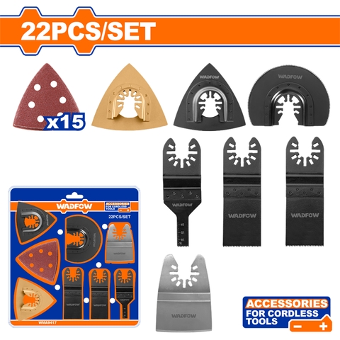 Bộ 22 lưỡi cho máy gọc đa năng WADFOW WMA9417