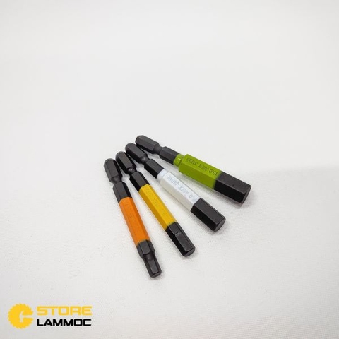 Bộ 9 mũi bắn vít đầu lục giác dài 65mm Anex ACHX9-65L