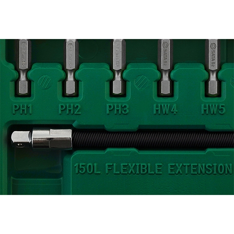 Bộ cờ lê 1/4inch (bộ 60 cái) Sata 09324