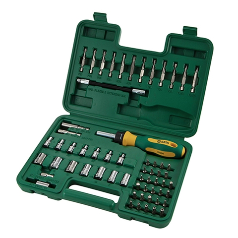 Bộ tua vít đa năng tự động đảo chiều (60chi tiết) Sata 09324