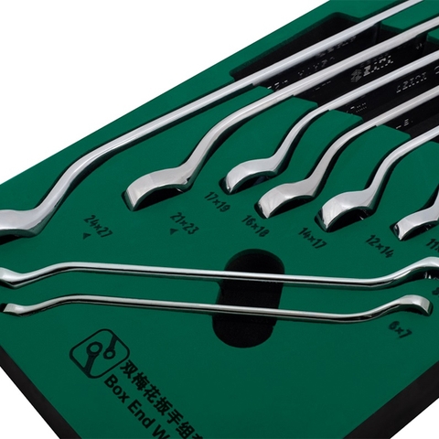 Bộ cờ lê hai đầu vòng 10 chi tiết Sata 09905