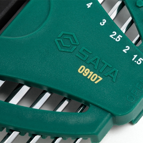 Bộ cờ lê hình chữ L (bộ 9 cái) Sata 09107