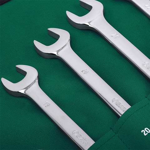 Bộ cờ lê vòng miệng 17 chi tiết Sata 08018