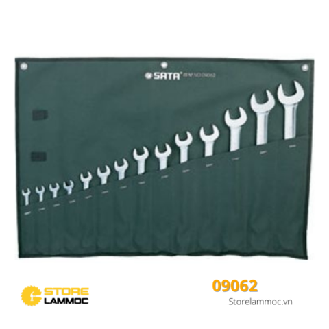 Bộ cờ lê vòng miệng Sata 14 chi tiết, (10mm - 32mm) - 09062