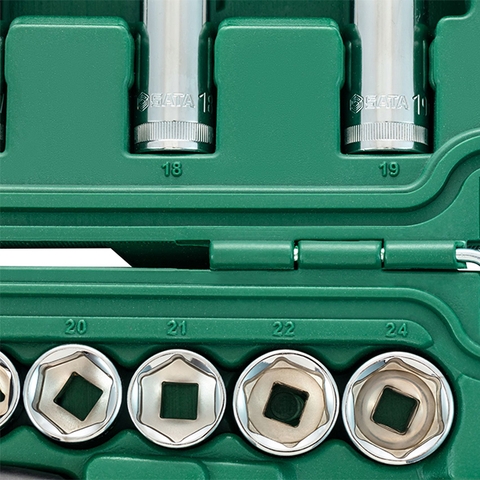 Bộ đầu tuýp 8inch (bộ 60 cái) Sata 09004