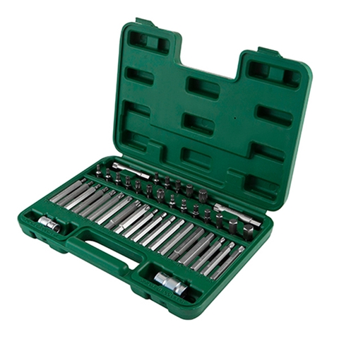 Bộ đầu tuýp dạng gắn tua vít 8mm Sata 09327