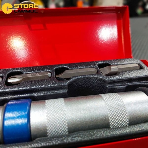 Bộ Tua vít đóng xoay tự động đầu 1/2inch (8mm) Anex No.1901