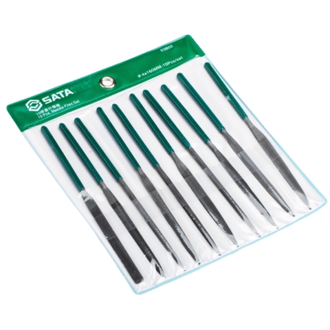 Bộ dũa 4x160mm (bộ 10 cái) Sata 03802