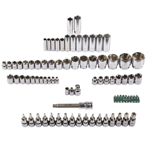 Bộ dụng cụ bảo trì ô tô 1/2inch (bộ 128 cái) Sata 09014A