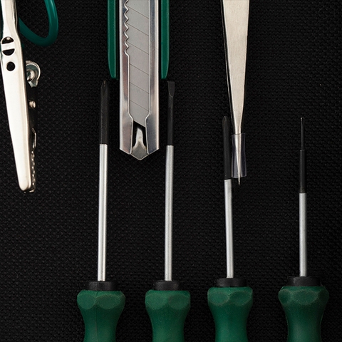 Bộ dụng cụ sửa chữa điện cầm tay 22 món Sata 03720