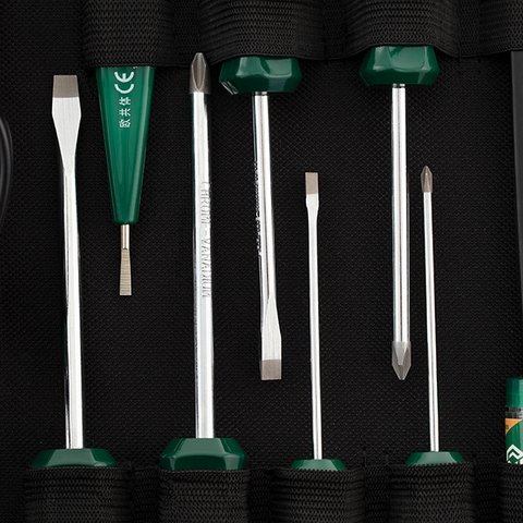 Bộ dụng cụ sửa chữa điện cầm tay 22 món Sata 03720