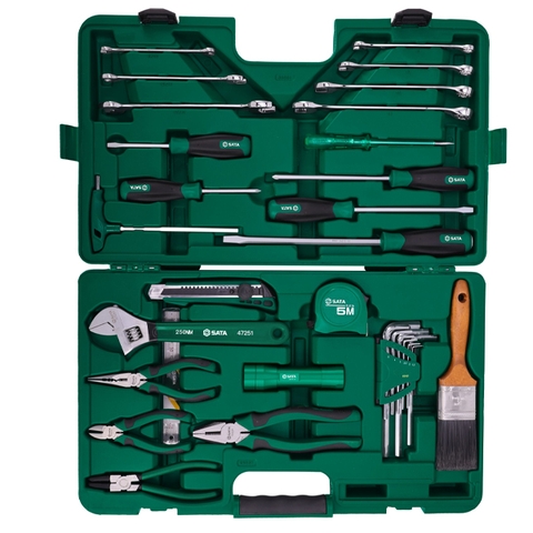 Bộ dụng cụ sửa chữa thang máy (bộ 33 cái) Sata 09551