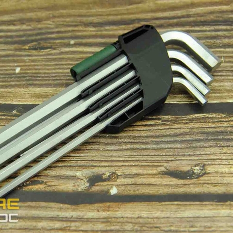 Bộ lục giác đầu bi Sata 09101A loại dài 9 chi tiết