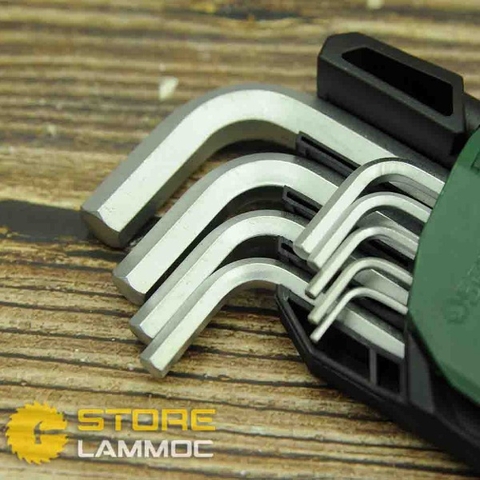 Bộ lục giác đầu bi Sata 09101A loại dài 9 chi tiết