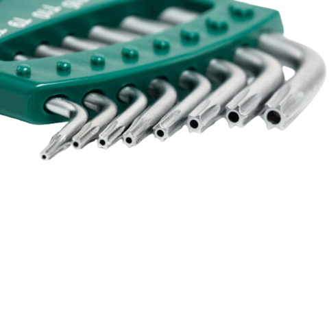 Bộ lục giác sao loại dài 8 chi tiết Sata 09701