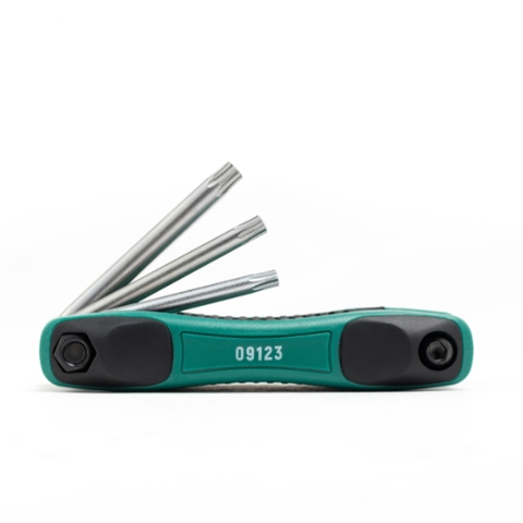 Bộ lục giác sao loại gập 8 chi tiết Sata 09123