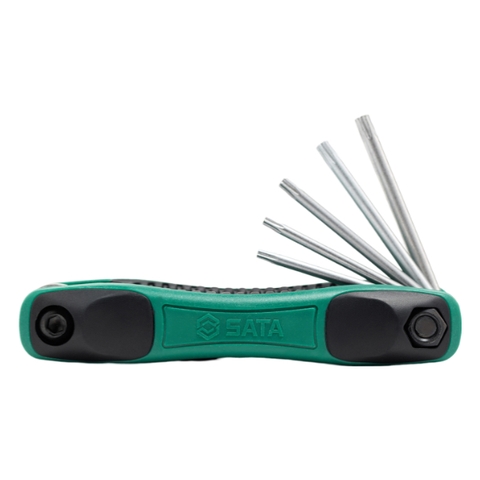 Bộ lục giác sao loại gập 8 chi tiết Sata 09123