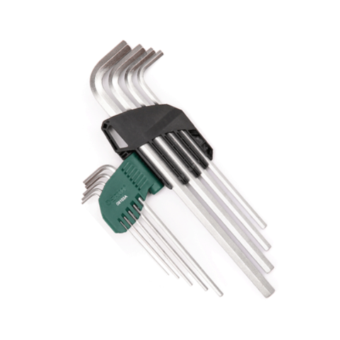 Bộ lục giác thẳng Sata 09103A loại dài 9 chi tiết hệ mét