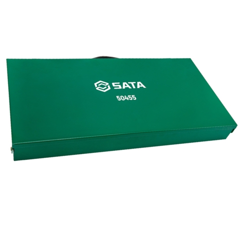 Bộ mũi khoan và taro ren trong - ngoài (bộ 37 cái) Sata 50455