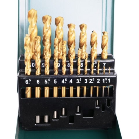 Bộ mũi khoan xoắn (bộ 19 cái) Sata 52919A