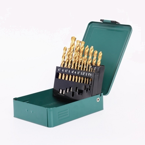 Bộ mũi khoan xoắn (bộ 19 cái) Sata 52919A